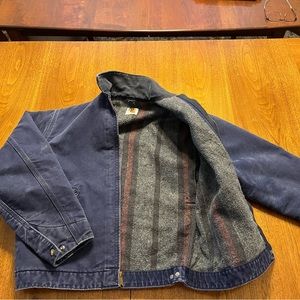 Carhartt vintage Detroit Blanket Lined Canvas Jacket